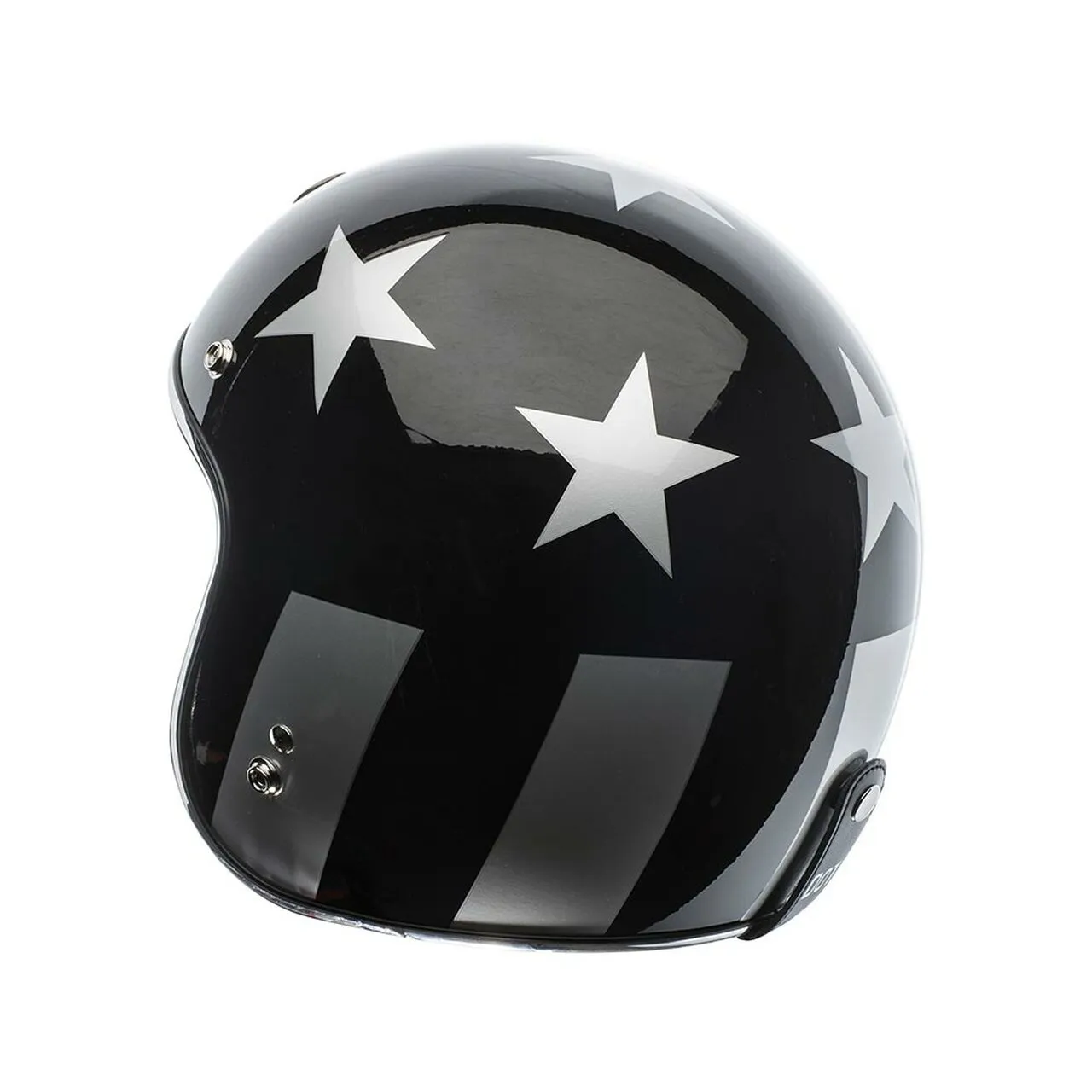 Torc T-50 Captain Vegas Helmet ~ T5005CAP24; Black/White, Size Large (BW4L)