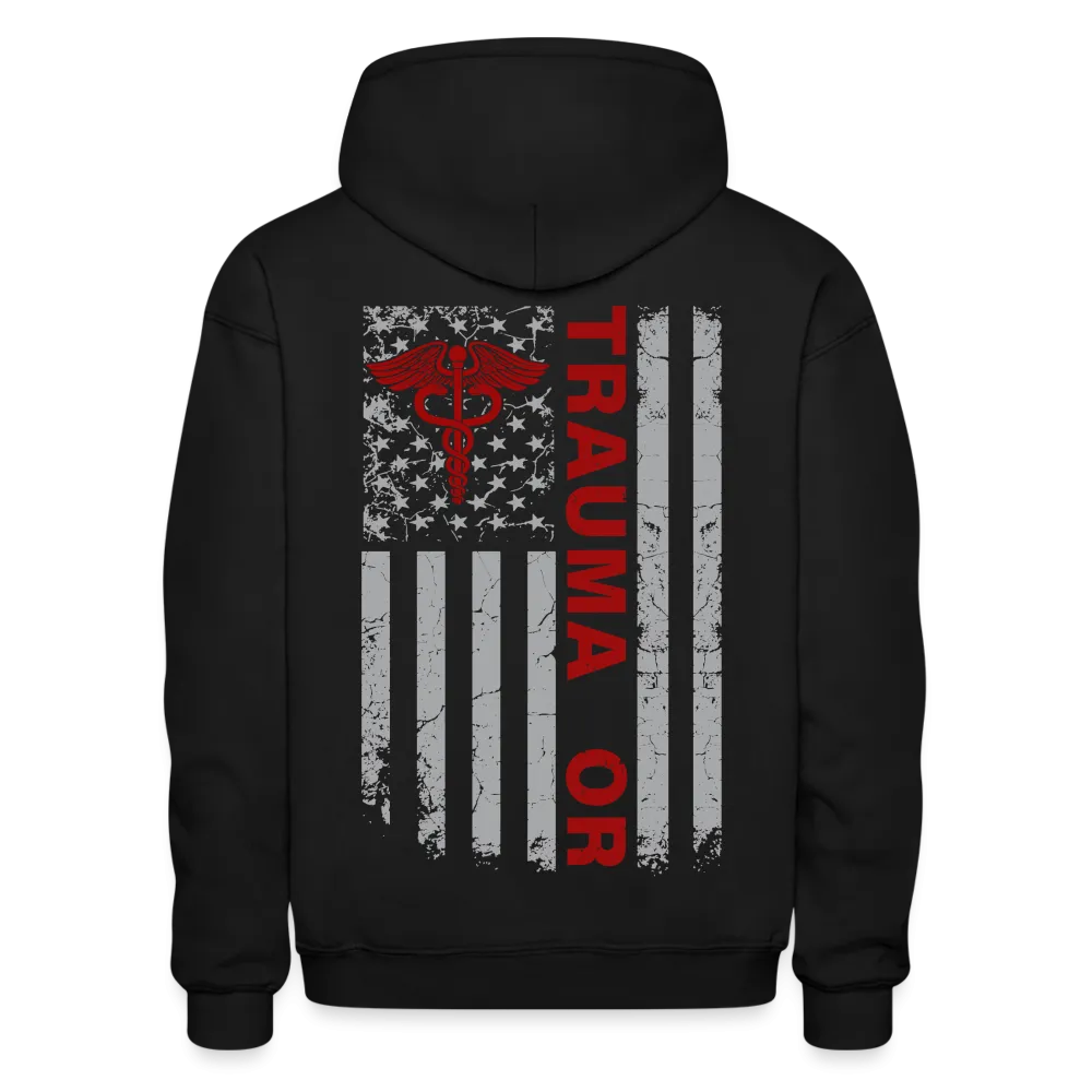 TRAUMA OR Gildan Heavy Blend Adult Hoodie