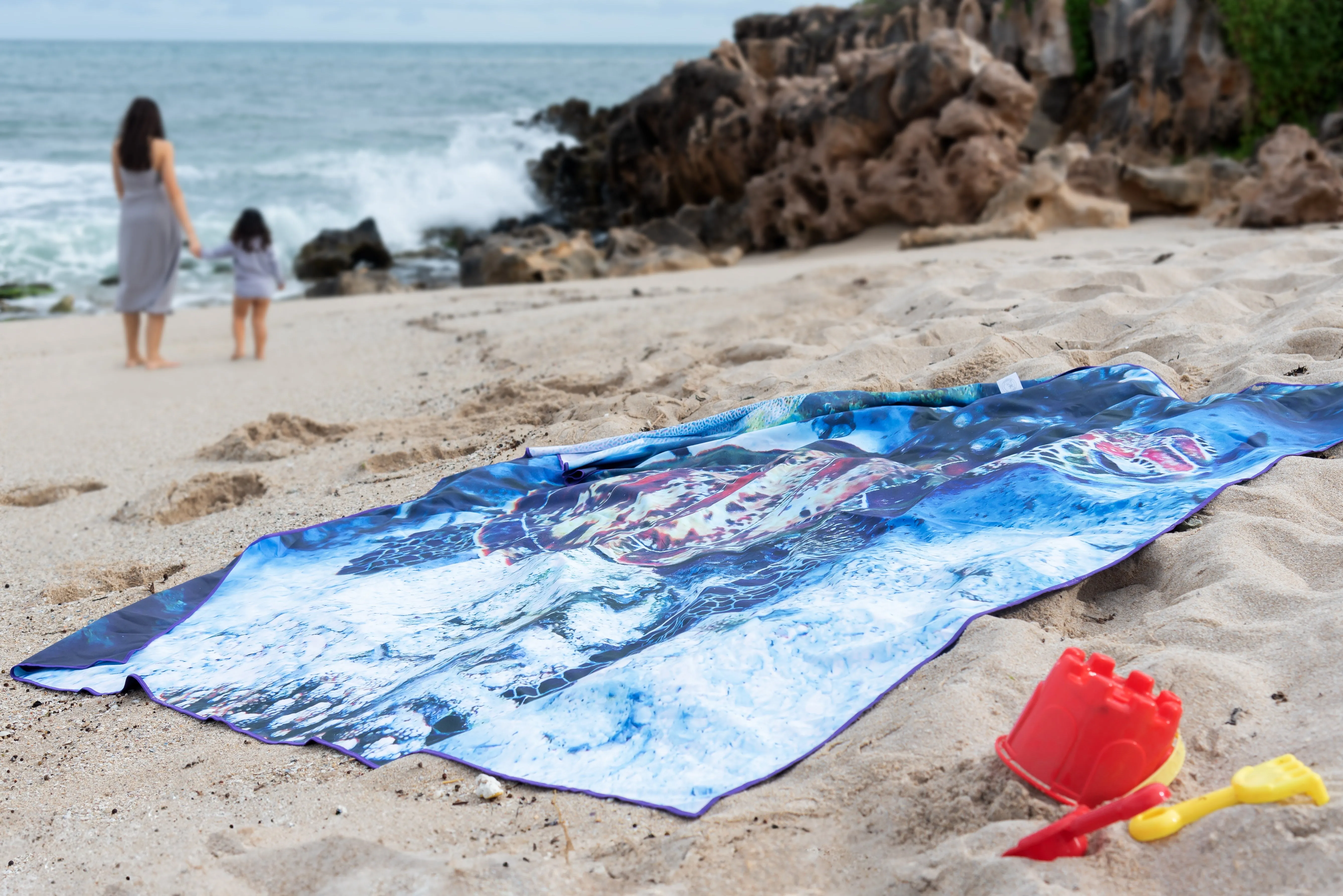 Turtle Beach Mat | Sand Free Beach Mats | Sandy Toes Beachwear
