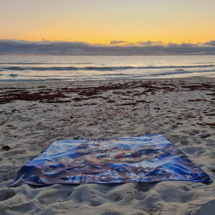 Turtle Beach Mat | Sand Free Beach Mats | Sandy Toes Beachwear