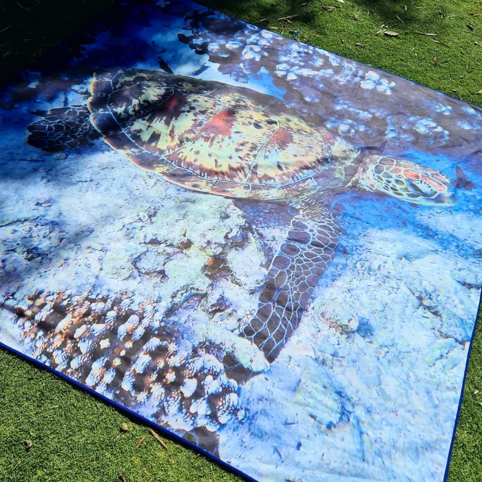 Turtle Beach Mat | Sand Free Beach Mats | Sandy Toes Beachwear