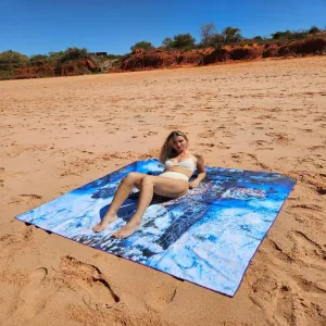 Turtle Beach Mat | Sand Free Beach Mats | Sandy Toes Beachwear