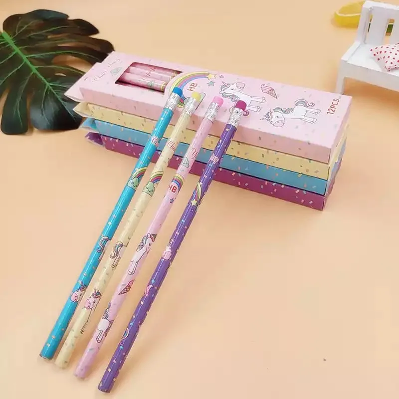 Unicorn Pencils 4pcs