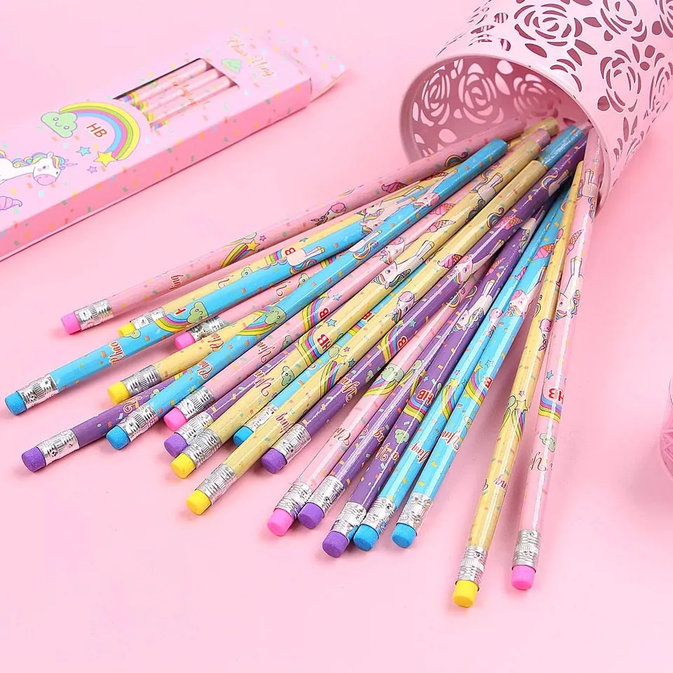 Unicorn Pencils 4pcs