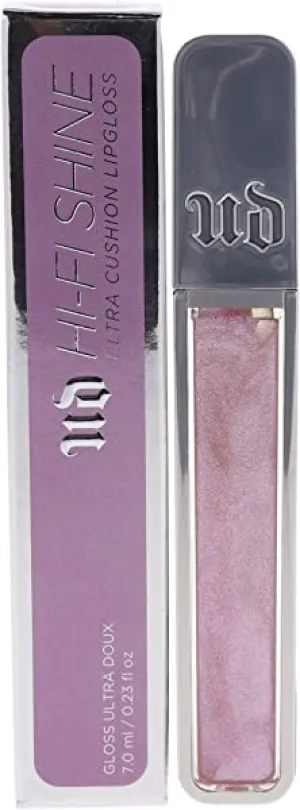 URBAN DECAY Hi-Fi Shine Ultra Cushion Lipgloss SLP - Holographic Candy Pink with/Iridescent Sparkle