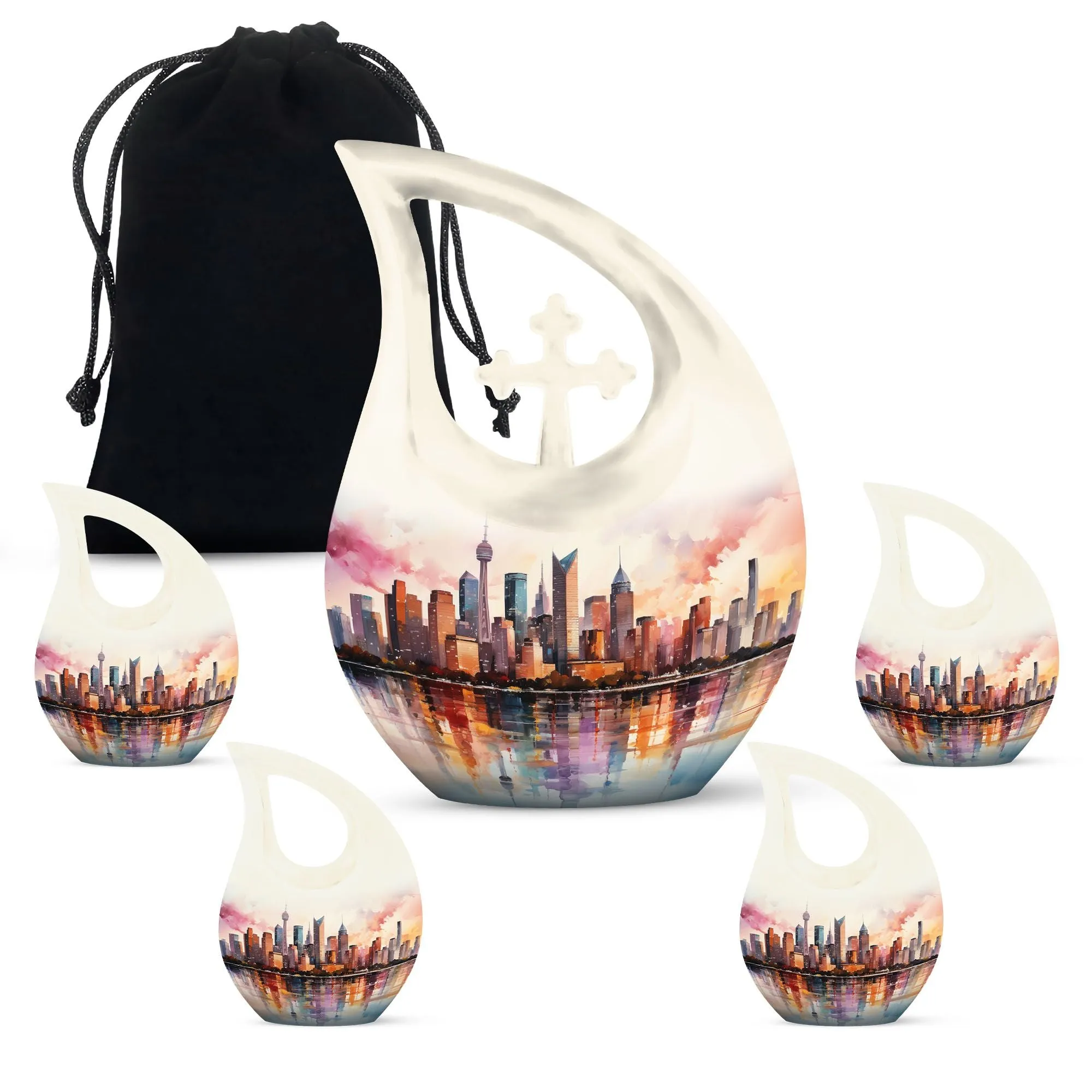 Urban Urn: Memorial Urn for Exquisite Outdoor Peace