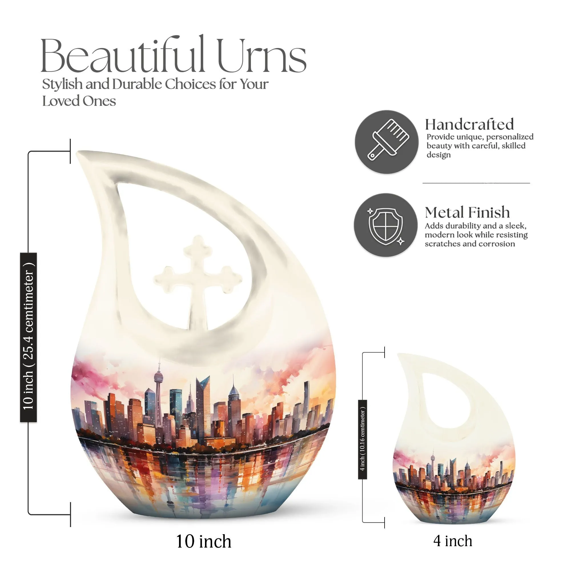 Urban Urn: Memorial Urn for Exquisite Outdoor Peace