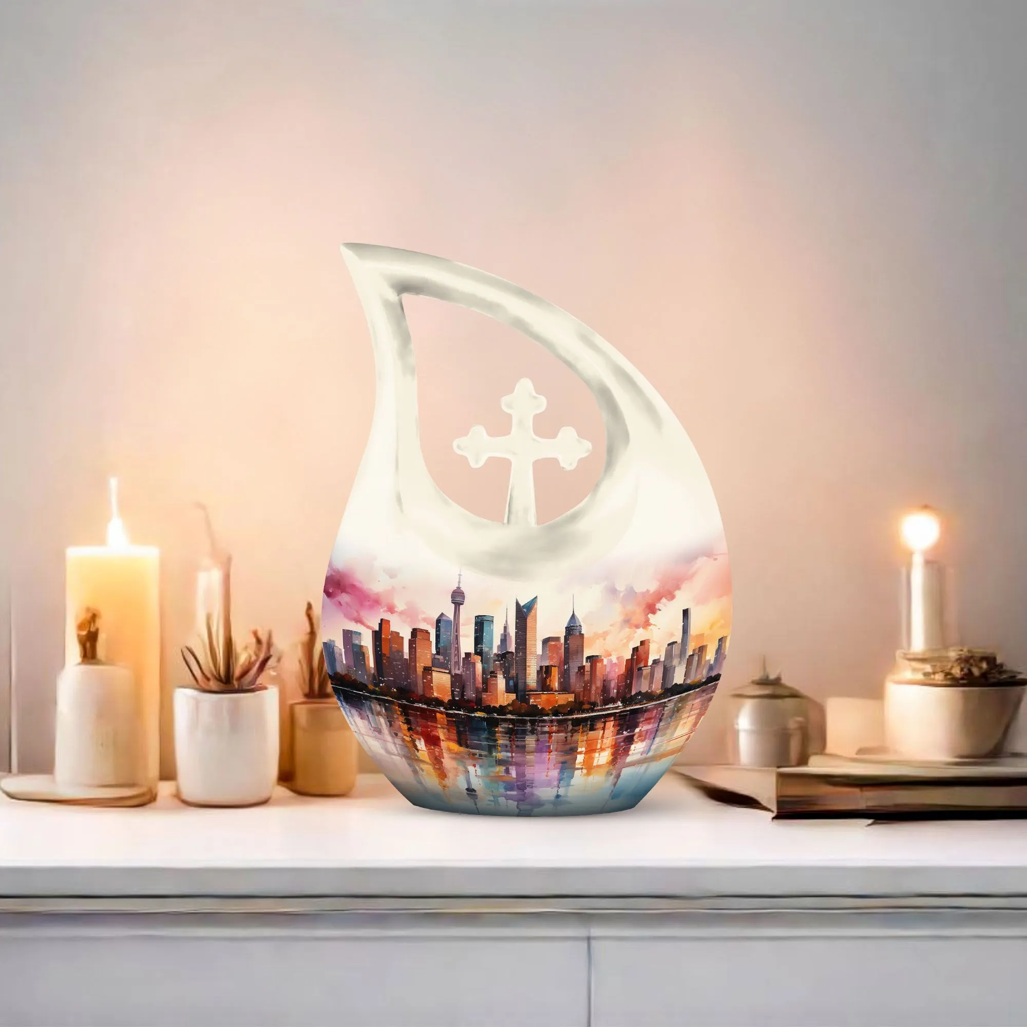 Urban Urn: Memorial Urn for Exquisite Outdoor Peace