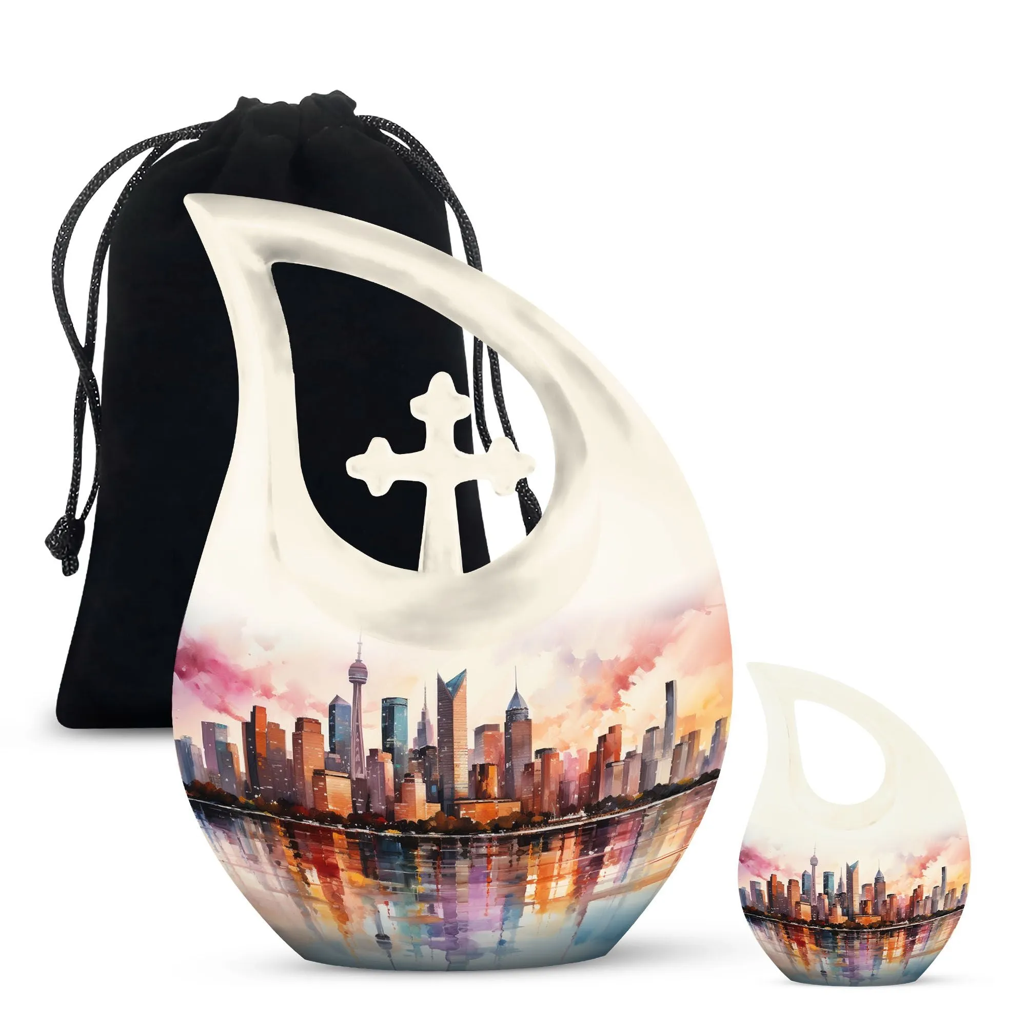 Urban Urn: Memorial Urn for Exquisite Outdoor Peace