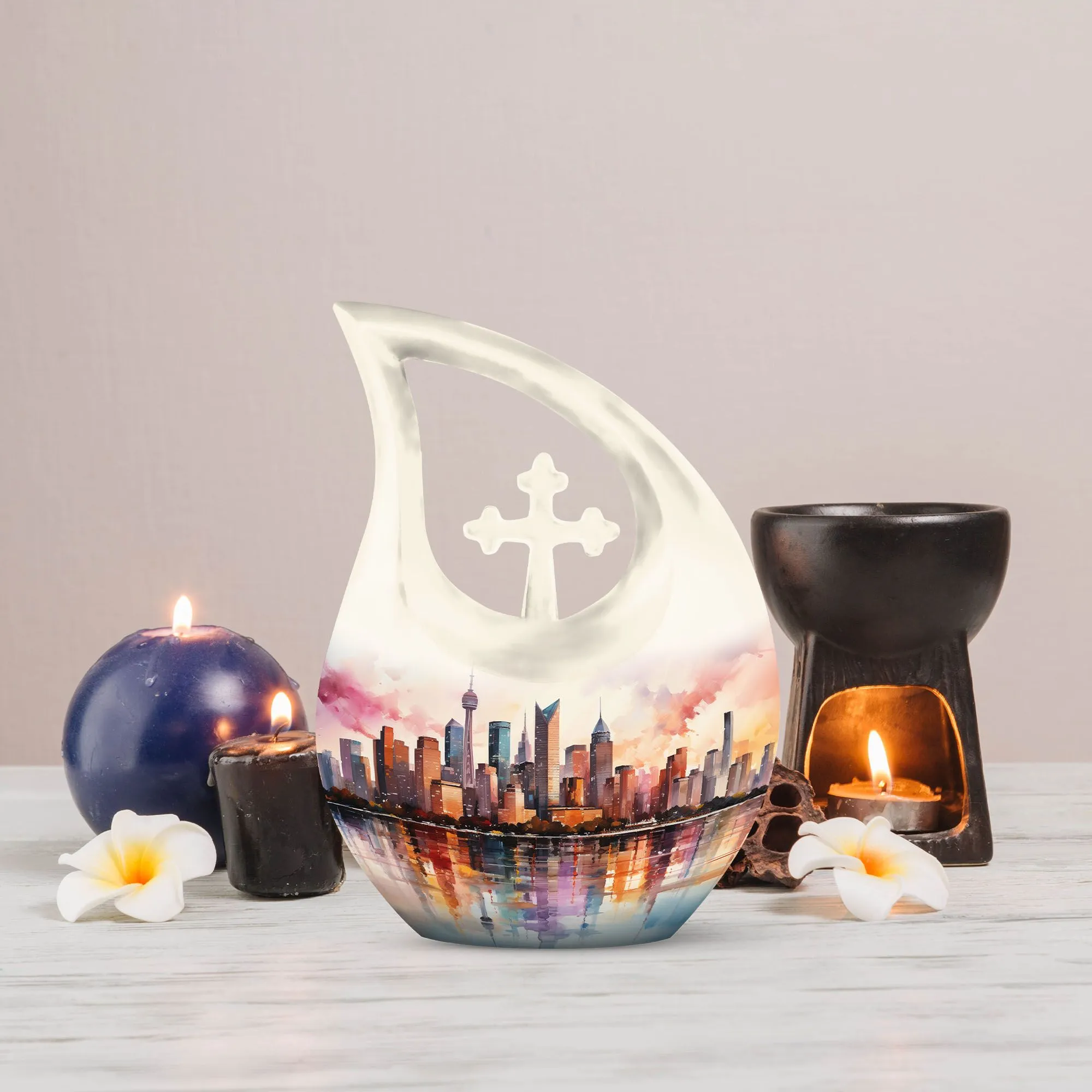 Urban Urn: Memorial Urn for Exquisite Outdoor Peace