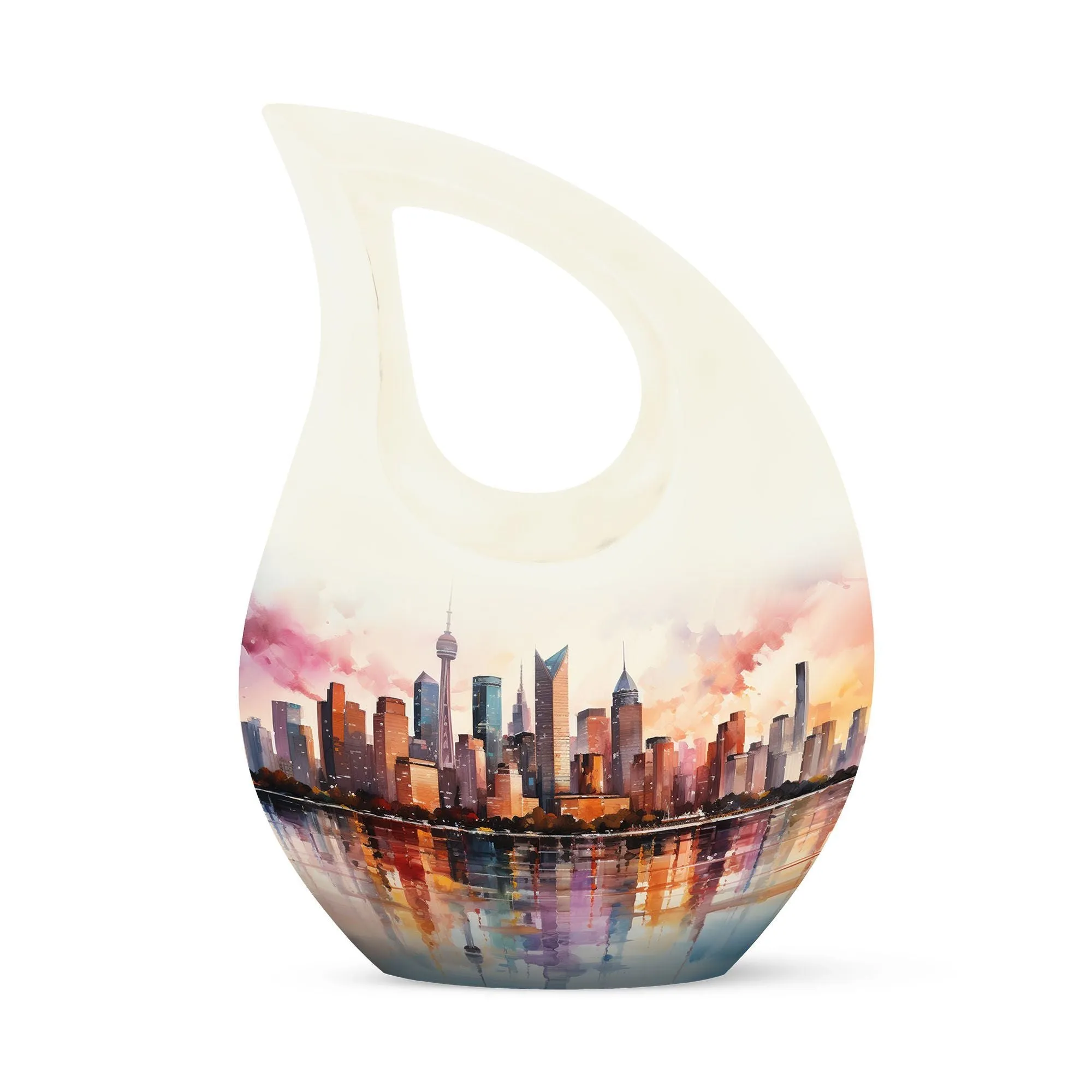Urban Urn: Memorial Urn for Exquisite Outdoor Peace