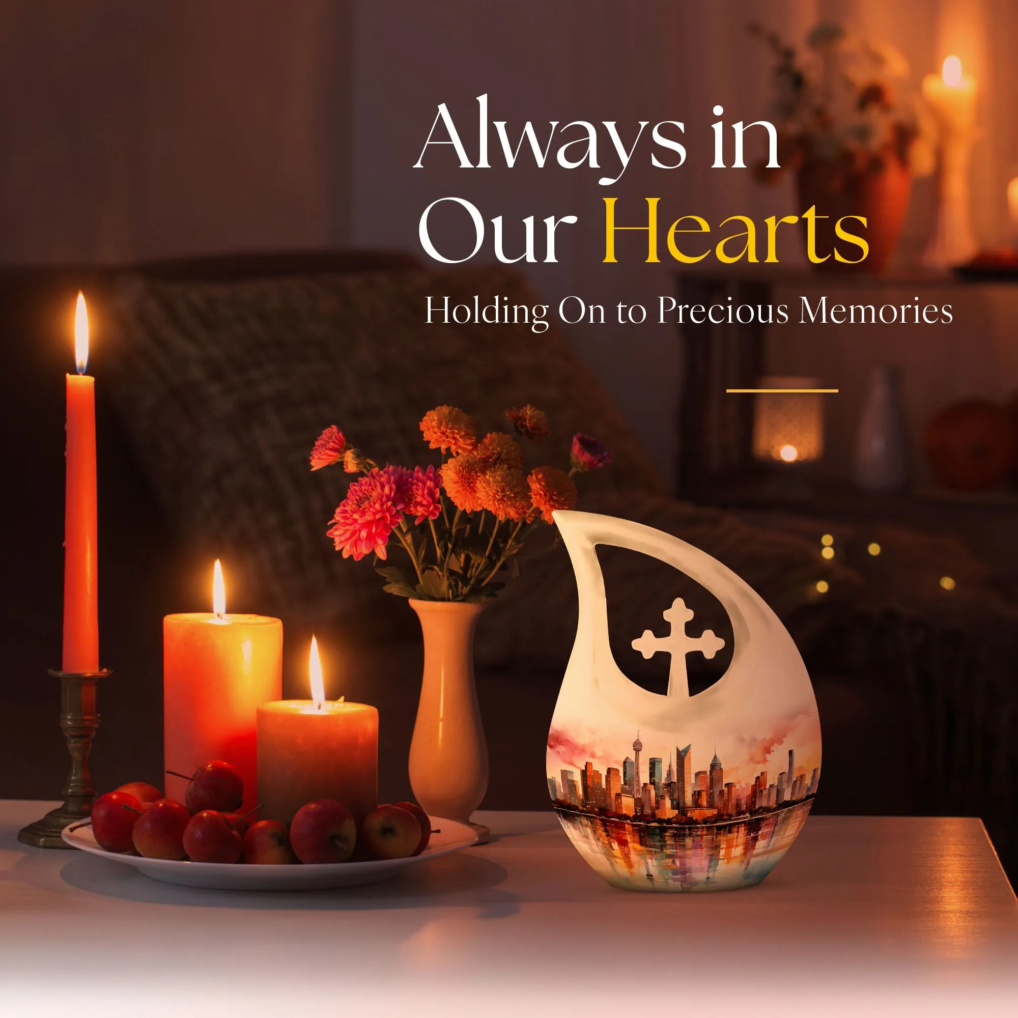 Urban Urn: Memorial Urn for Exquisite Outdoor Peace
