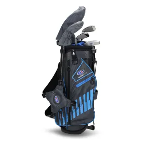 US KIDS GOLF UL48-S 5 CLUB STAND SET (GREY/TEAL BAG)