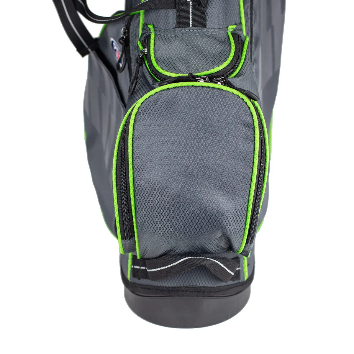 US KIDS GOLF UL57-S 5 CLUB STAND SET (GREY/GREEN BAG)