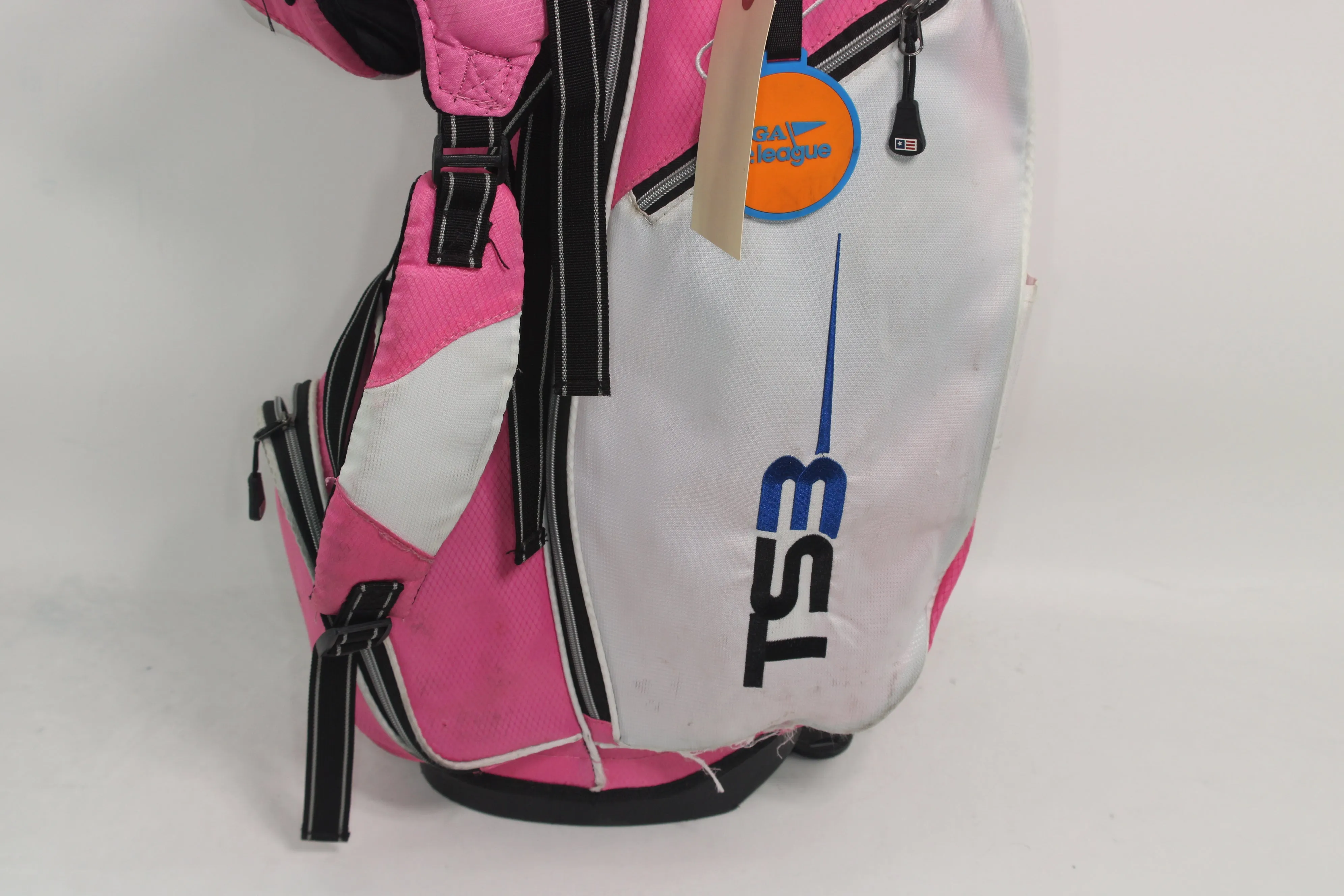 US Kids Tour Series 3 51 Stand Bag Pink/White Pre-Owned