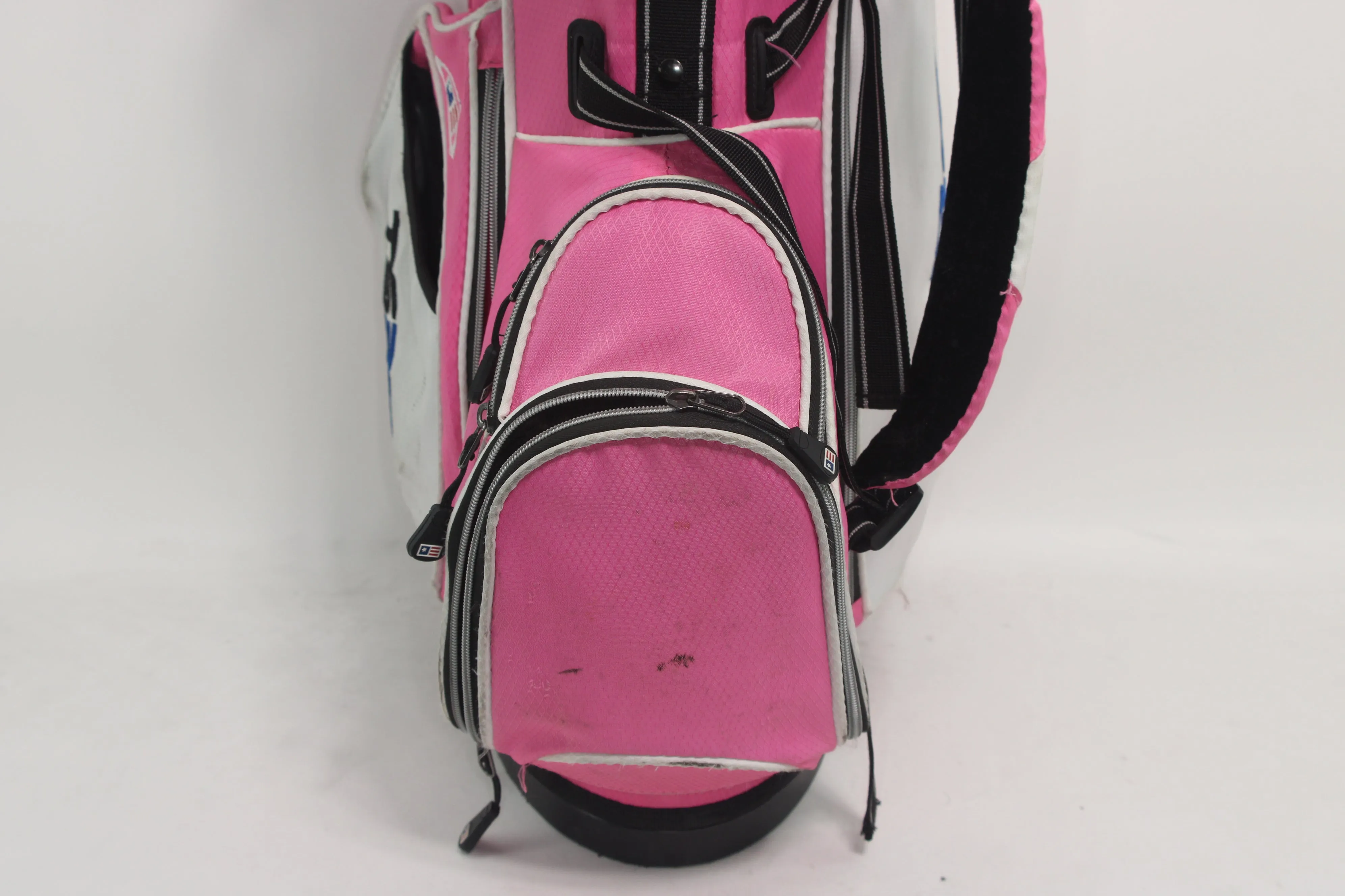 US Kids Tour Series 3 51 Stand Bag Pink/White Pre-Owned