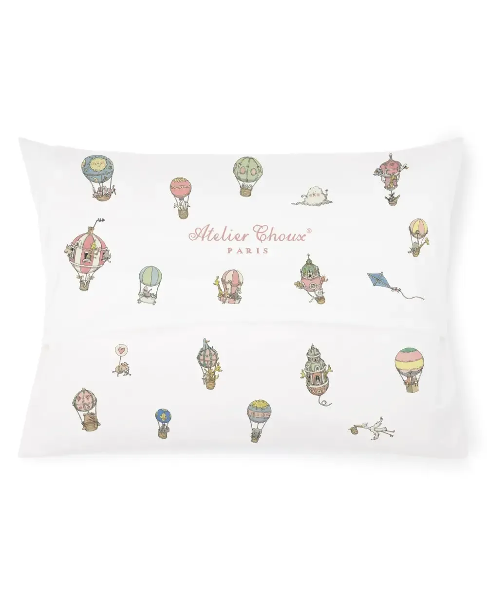 Velour Cushion Cover - Hot Air Balloon 30x40 cm