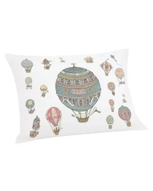 Velour Cushion Cover - Hot Air Balloon 30x40 cm