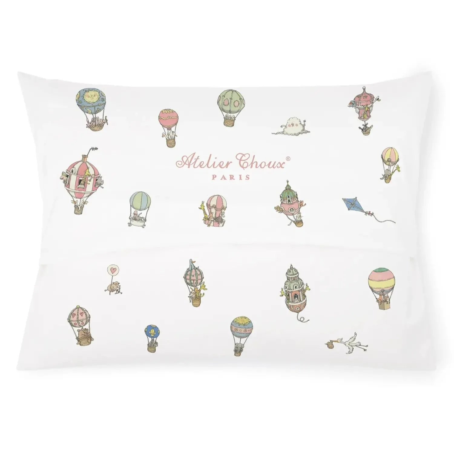 Velour Cushion, Hot Air Balloons