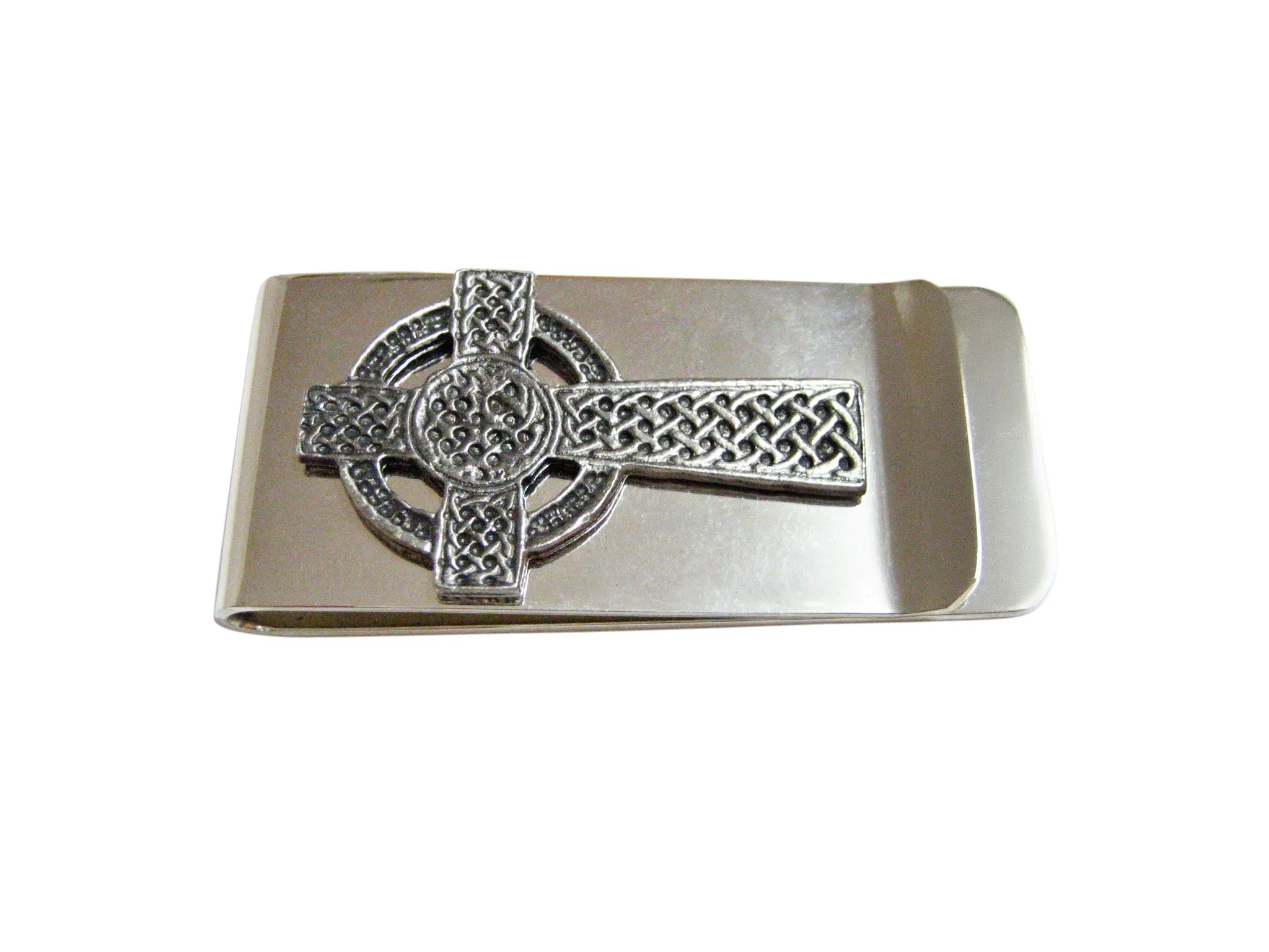 Very Large Celtic Cross Money Clip