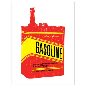 Vintage Gas Can - Premium Vinyl Stickers