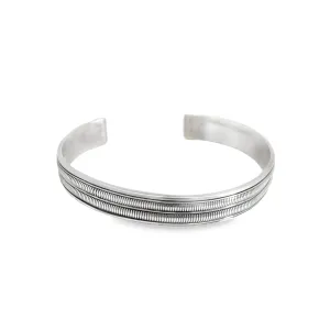 Vintage Sterling  Silver Bracelet Cuff