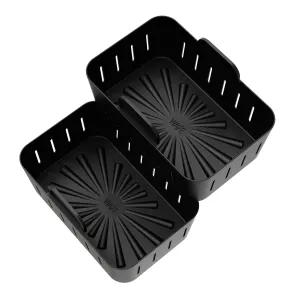 WAFE Silicone Air Fryer Ninja Liner 2PACK- RED