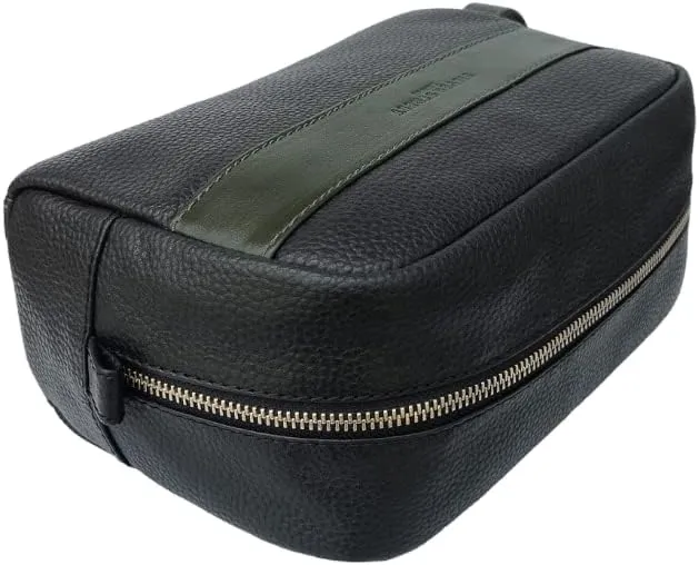 Walter Leather WashBags  - Green