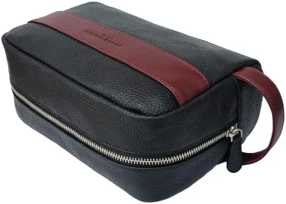 Walter Leather WashBags  - Oxblood