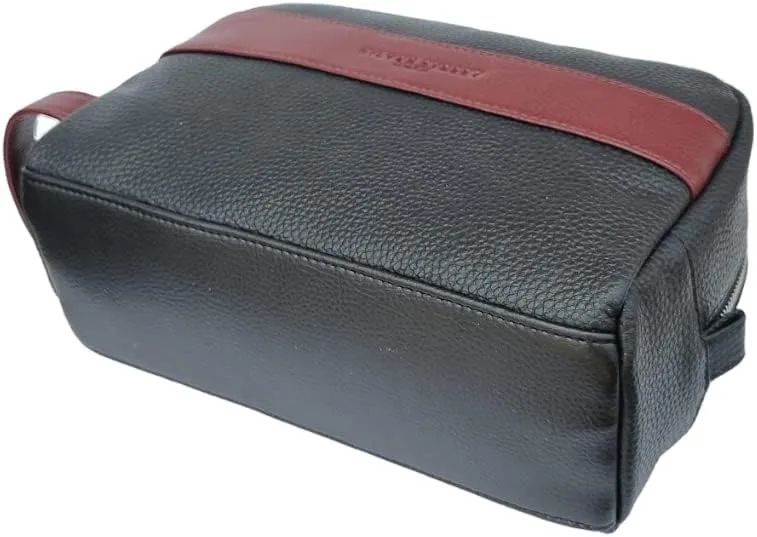 Walter Leather WashBags  - Oxblood