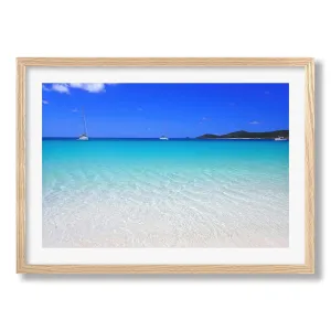Whitehaven Beach Wall Art Print