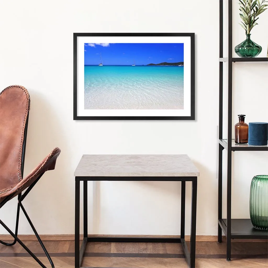 Whitehaven Beach Wall Art Print
