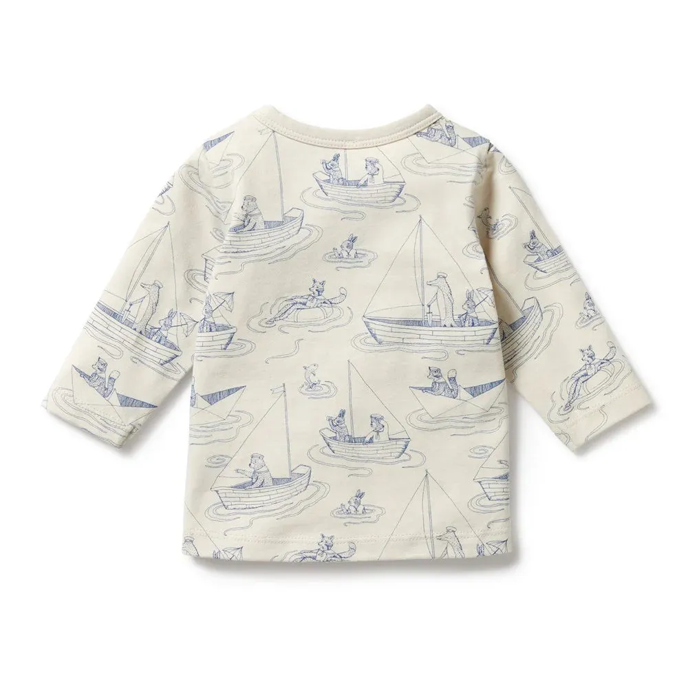 Wilson   Frenchy Organic Top - Sail Away