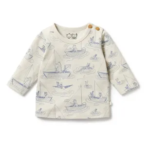 Wilson   Frenchy Organic Top - Sail Away