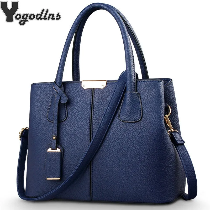 Women PU Leather Large Handbags