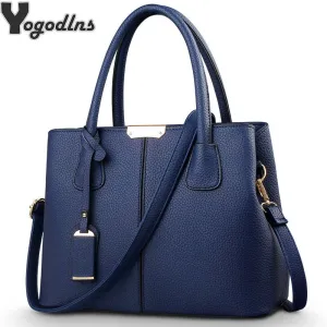 Women PU Leather Large Handbags