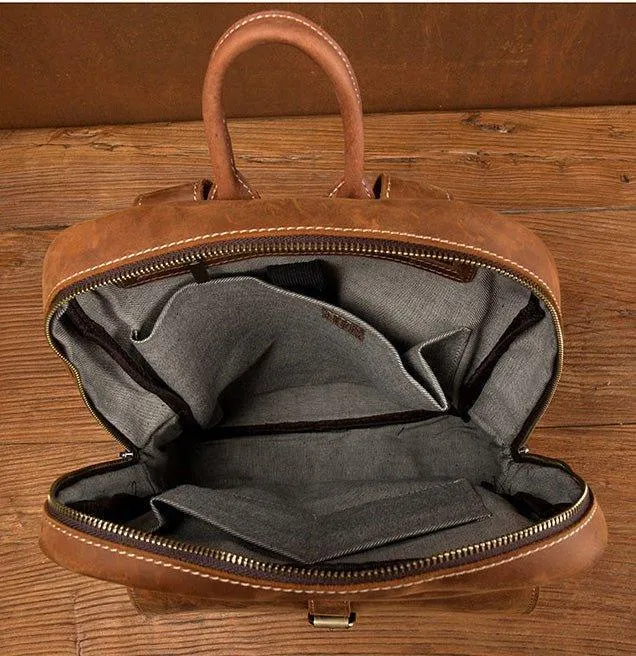 Woosir Vintage Laptop Backpack for Men 15.6 Inch