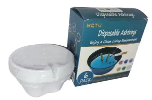 YORWAN Disposable Ashtray Portable Creative Smoke Sand Windproof,Cigarette tray for Indoor or Outdoor Use Alternate Smoke Filter Holder for Smokers Smoking Ash Tray for Home Office Decoration